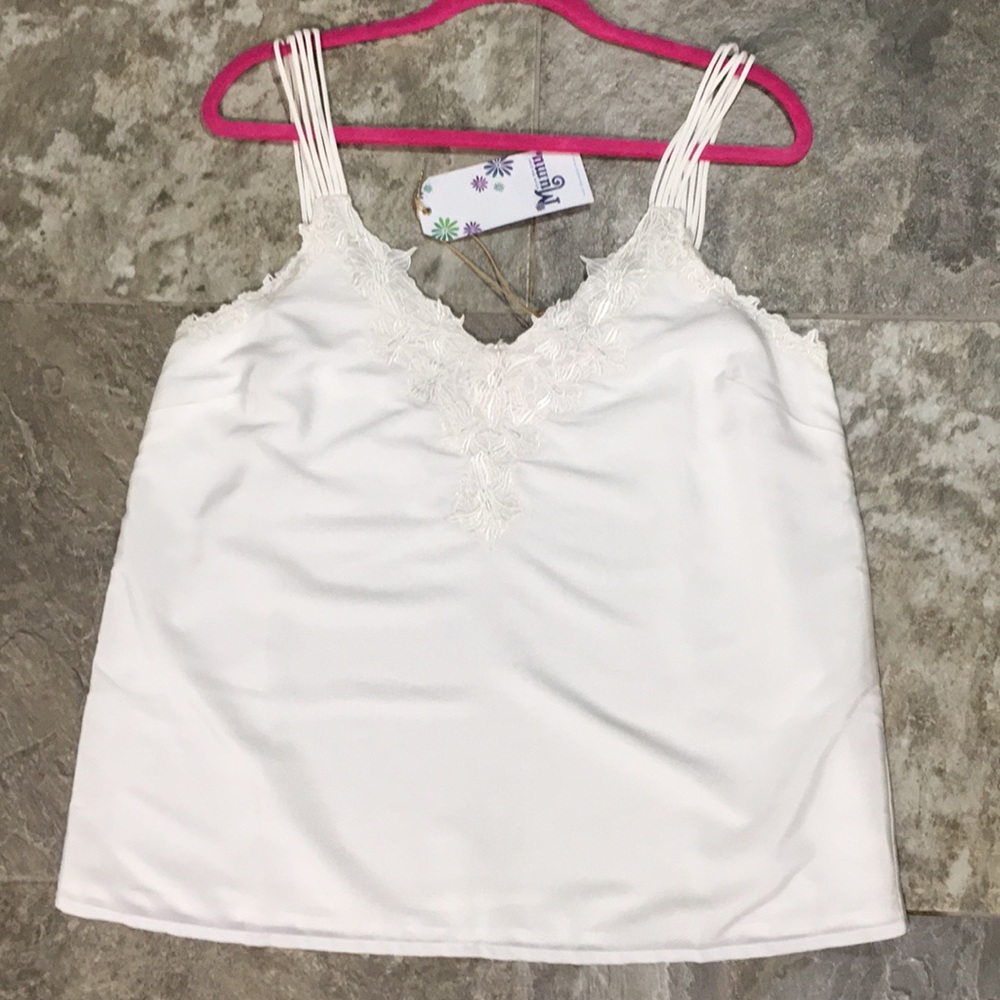 Show Me Your Mumu White Camisole